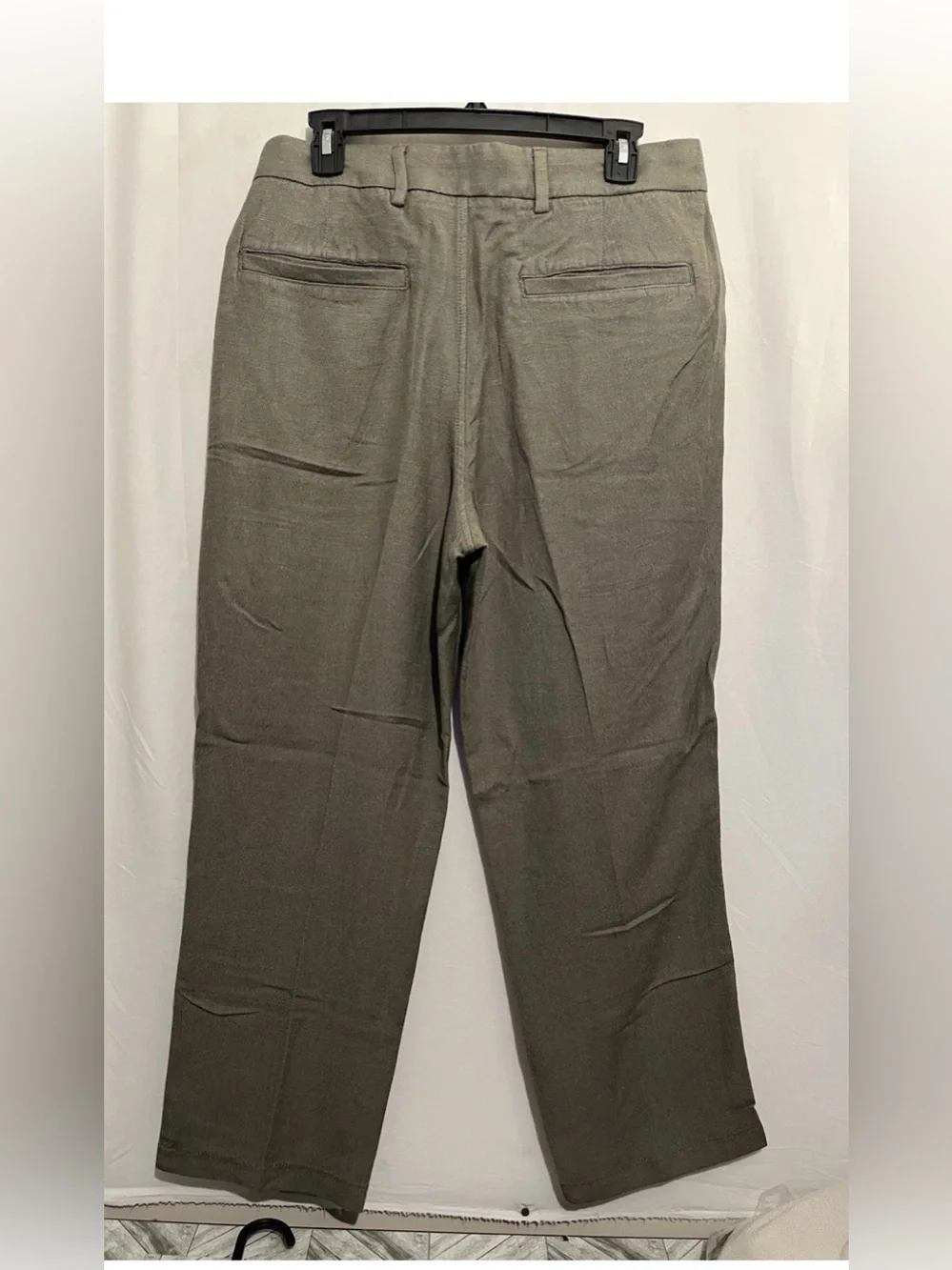 Abercrombie & Fitch Relaxed Straight Chinos - Olive